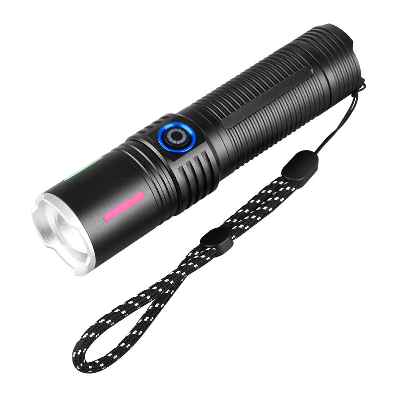 Ultra-Bright White Laser Flashlight – Rechargeable & Long-Range