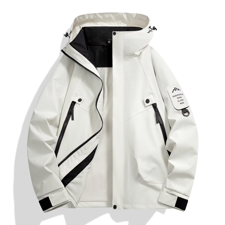Men’s Windproof & Waterproof Outdoor Jacket – Spring/Autumn