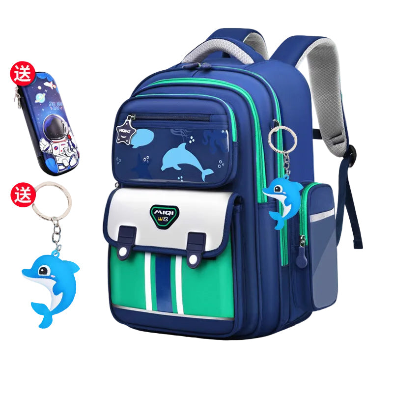 8A Kids Lightweight Schoolbag 2026 Spine-Protecting
