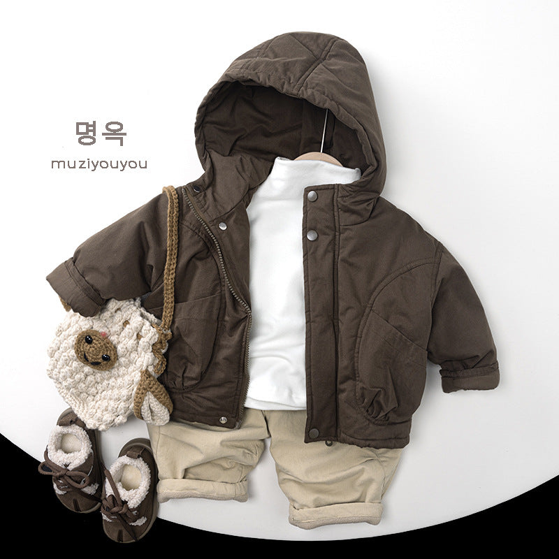 Boys Korean Style Baseball Spring Jacket