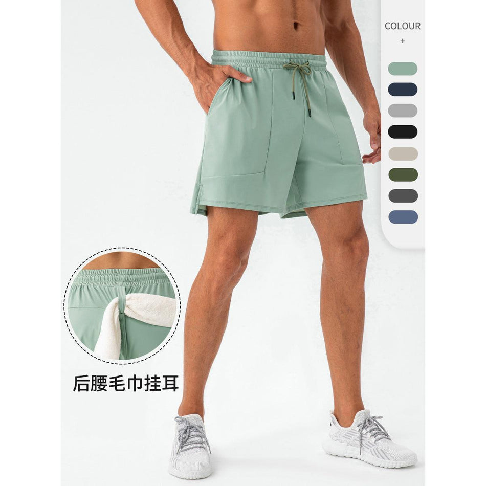 Men’s Summer Loose Breathable Quick-Dry Sports Shorts