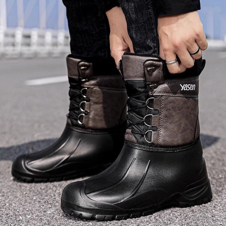 STOCK-Fishing Boots for Men 2025 | Warm & Waterproof