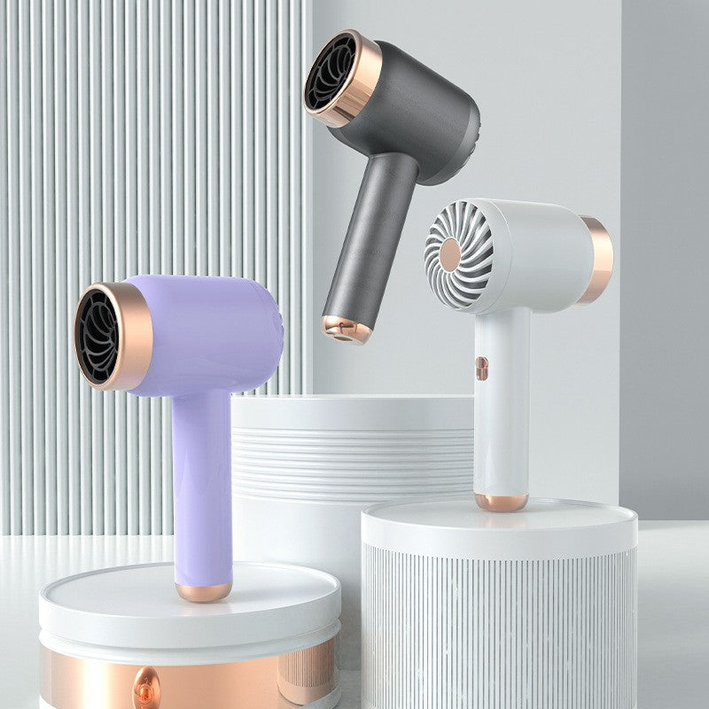 Wireless Hair Dryer – Rechargeable, Hot & Cold Air