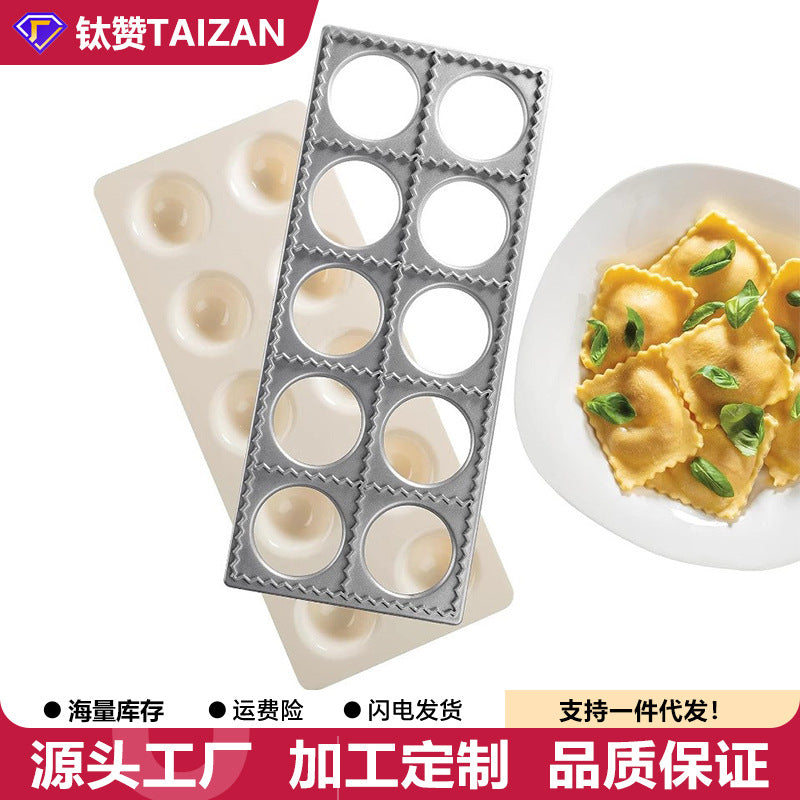 Cross-Border 12-Hole Italian Dumpling Mold Kitchen Tool