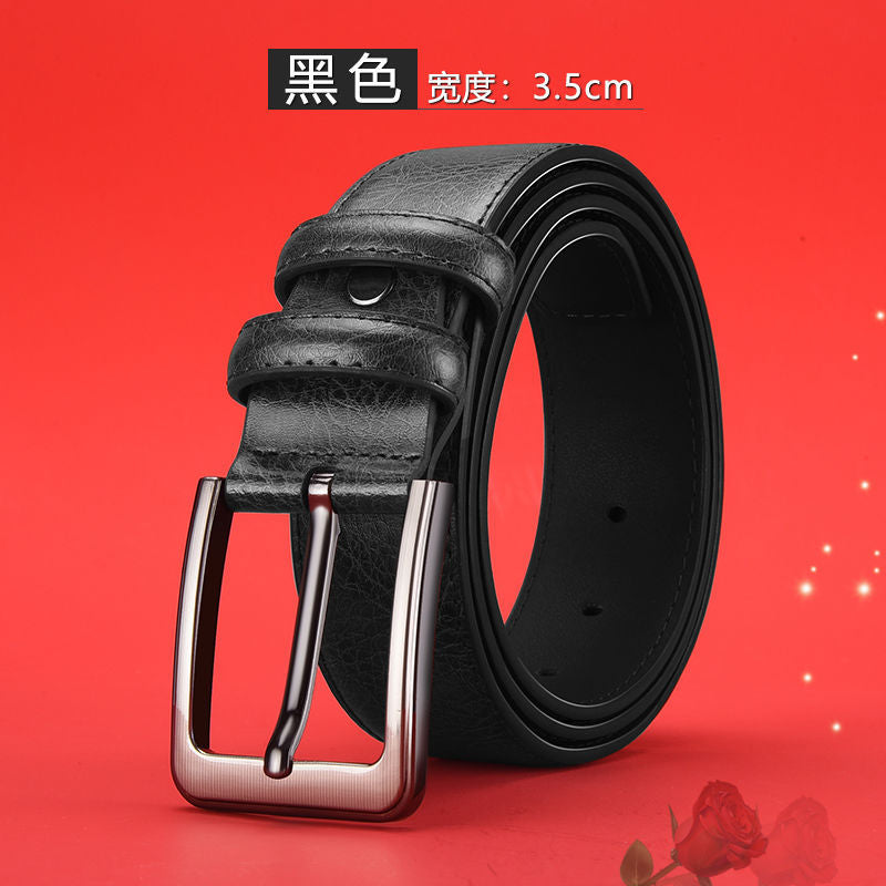 STOCK-Men's Leather Belt – Stylish & Durable Formal Belt