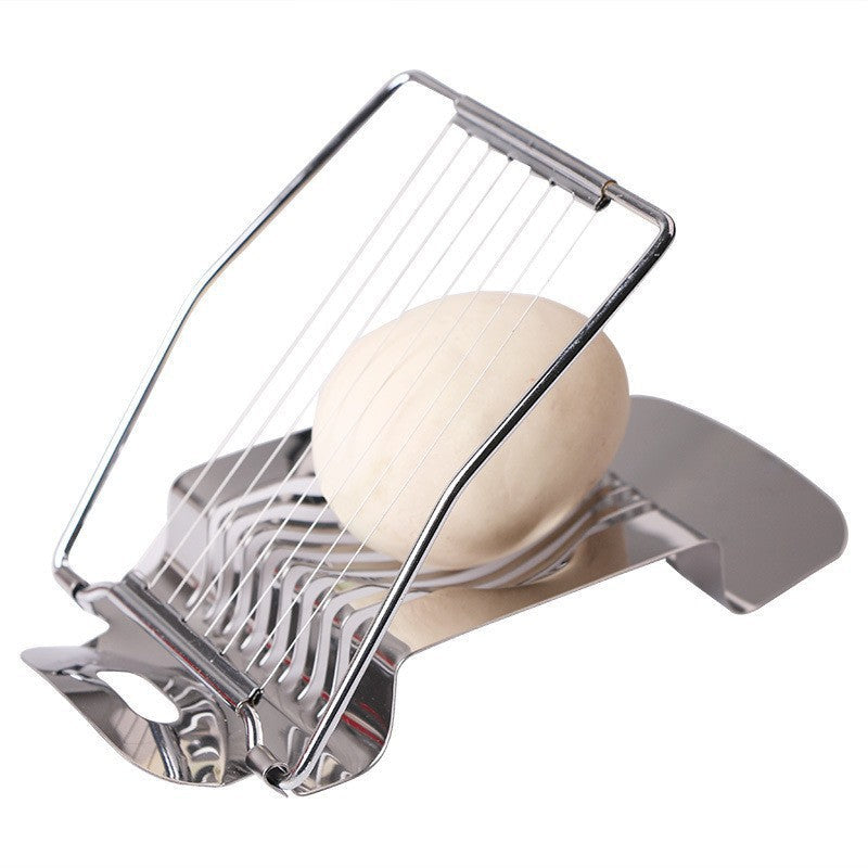 Stainless Steel Egg Cutter & Slicer for Kitchen