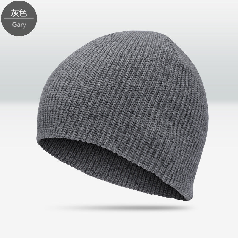 Thin Wool Beanie – Lightweight Autumn Winter Knit Hat