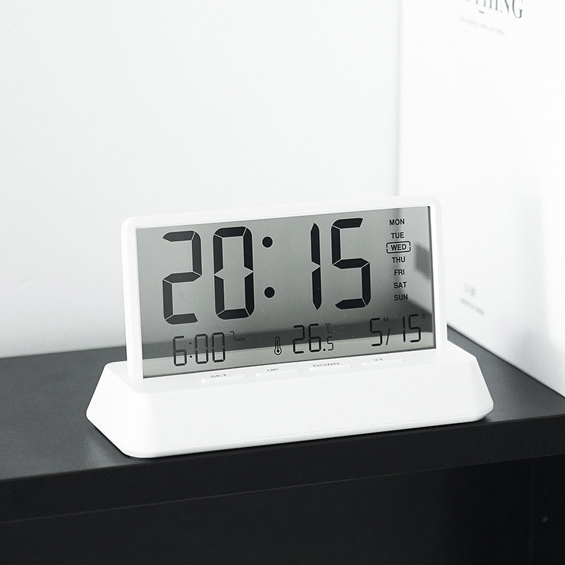 STOCK-Creative Transparent Multifunction Alarm Clock 2301