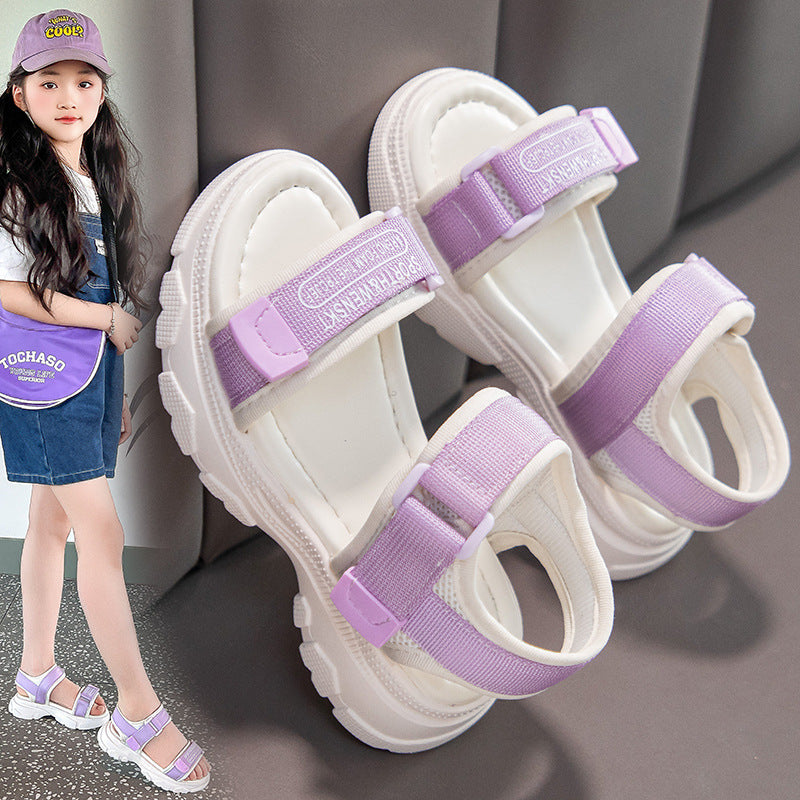Girls' Fashion Princess Casual Beach Sandals