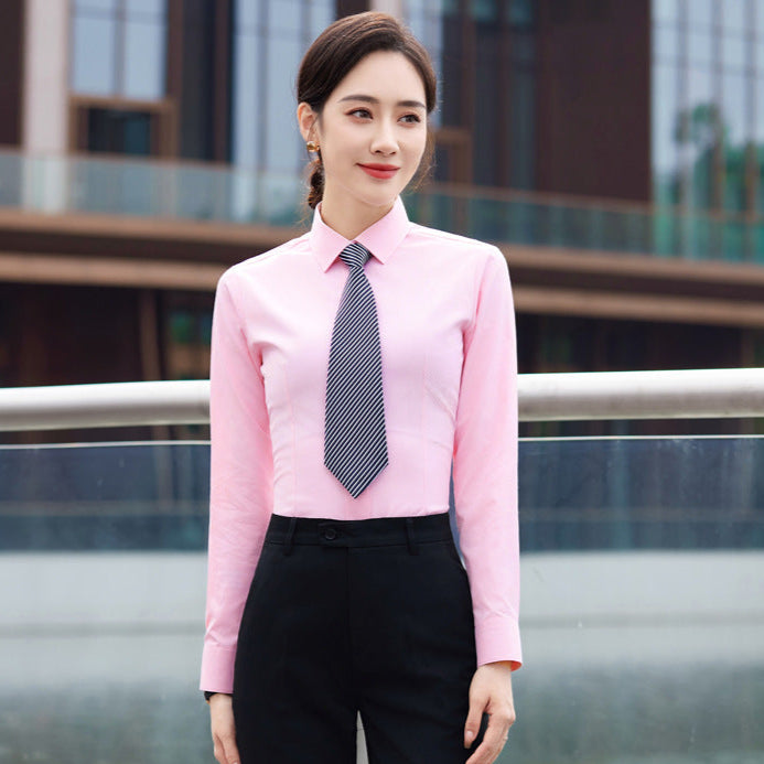 STOCK-White Formal Shirt – Slim Fit & Non-Iron Comfort