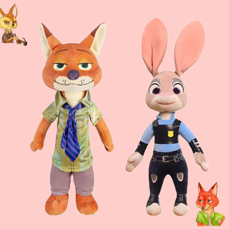 Plush Fox Doll for Kids – Bedtime Soothing Toy Gift