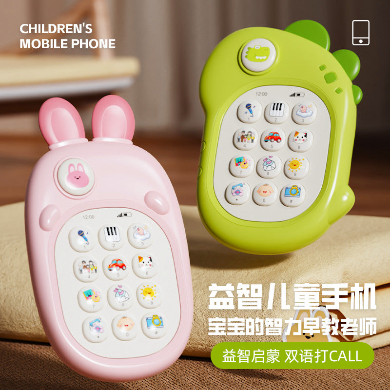 Baby Bilingual Musical Toy Phone Early Learning