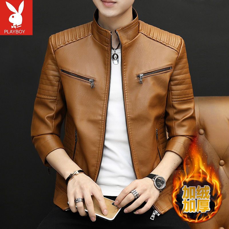 Haining Genuine Sheepskin Men's Leather Jacket | Spring Autumn