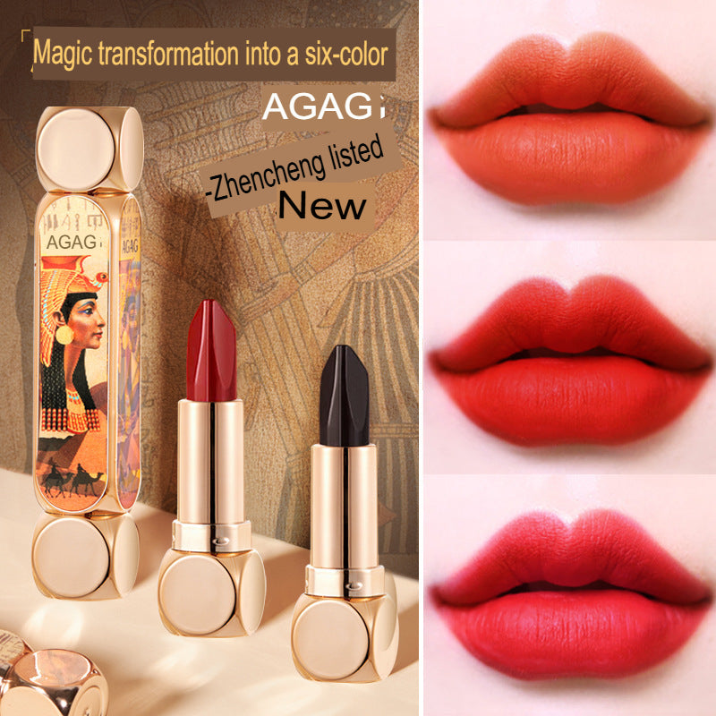 AGAG Magic 6-in-1 Lipstick – Matte, Bold & Long-Lasting