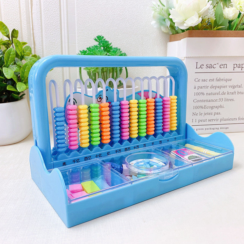 Grade 1-2 Abacus Mental Math Learning Tool Box Set