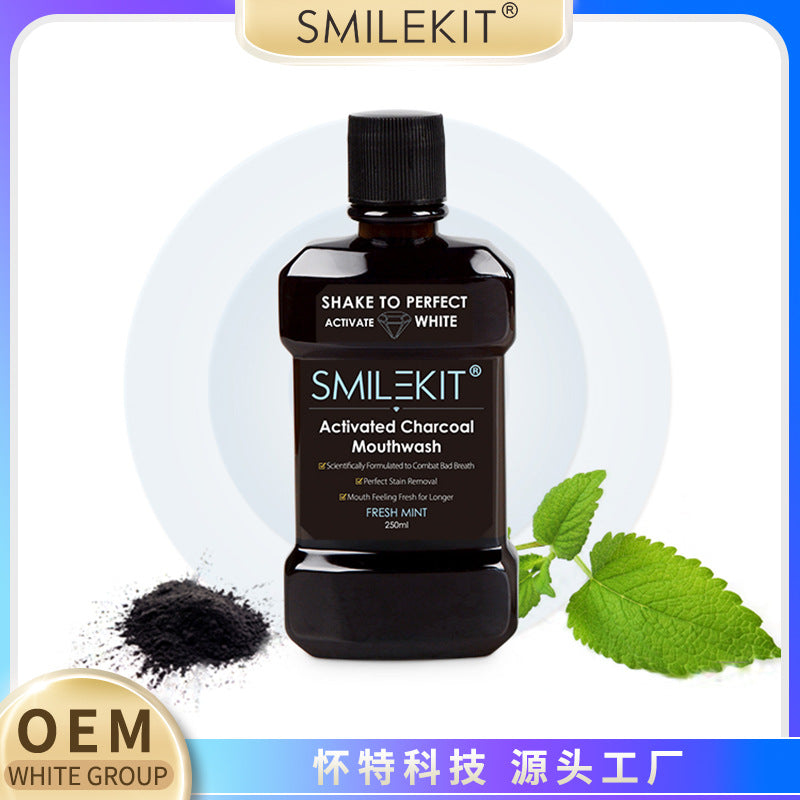 Smilekit Bamboo Charcoal Mouthwash