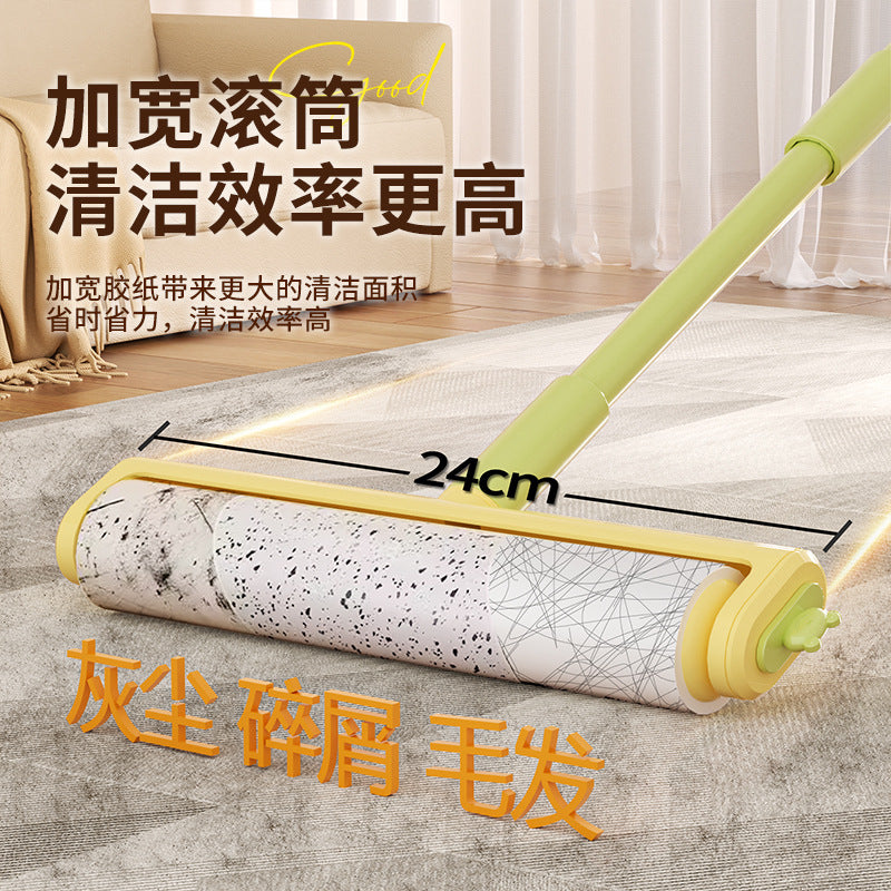 Telescopic Long Handle Lint Roller for Pet Hair