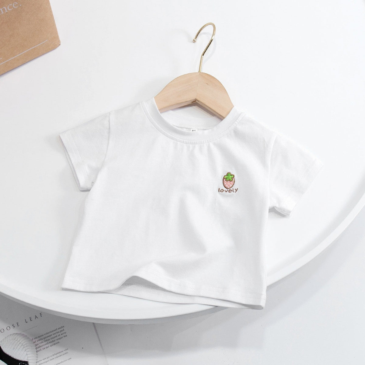 Girls Korean Style Cotton T-Shirt – Cute Summer Top – T-Shirts – Image 12