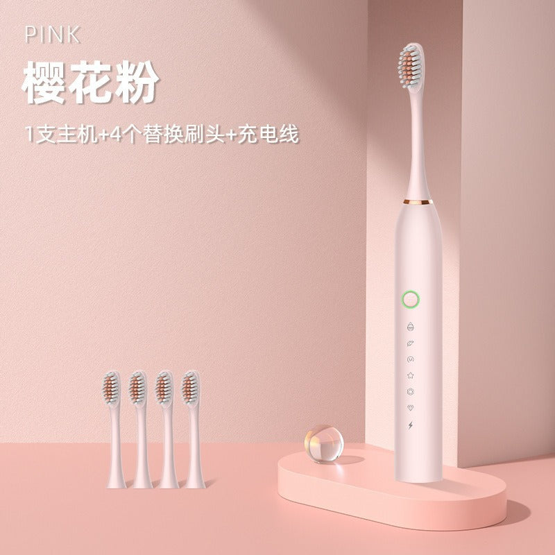 Ultrasonic Electric Toothbrush for Adults & Kids