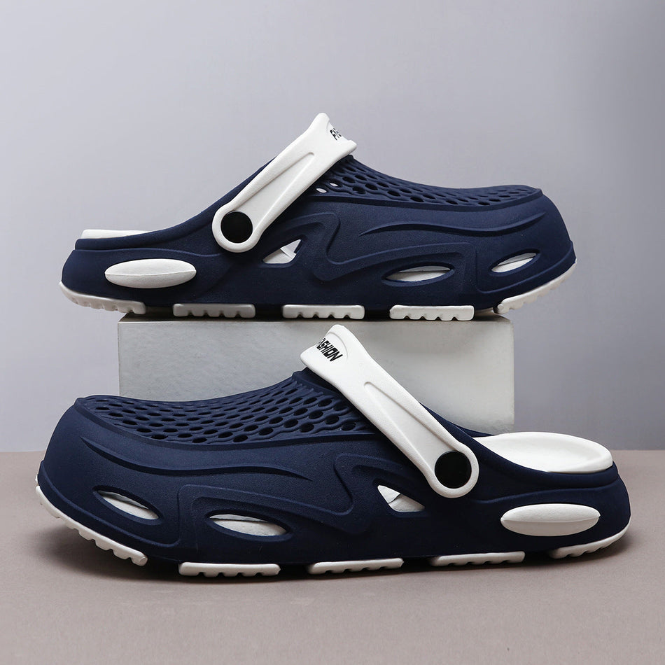 Men's Summer Casual Closed-Toe Anti-Slip Breathable Sandals