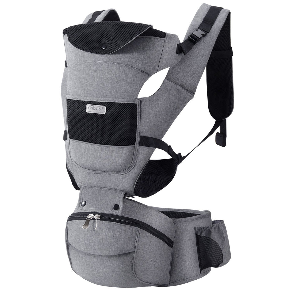 Multi Functional Baby Carrier with Waist Stool Storage