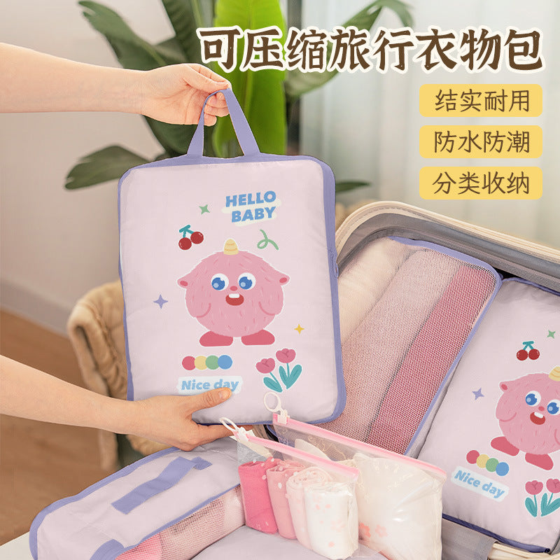Compression Travel Storage Bag – Luggage & Clothes Organizer