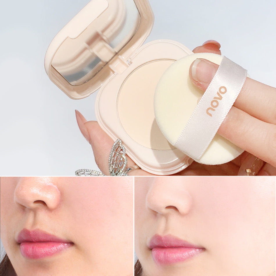 NOVO Feather Satin Compact – Brightening & Oil Control