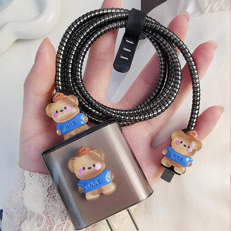 Apple 20W Charger Cover Set with Cable Winder (1.5m)