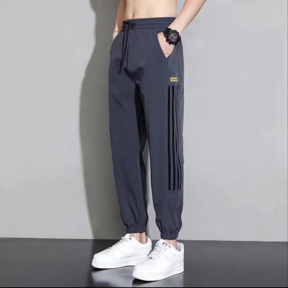 Men’s Ankle-Tied Casual Sports Pants Autumn-Winter