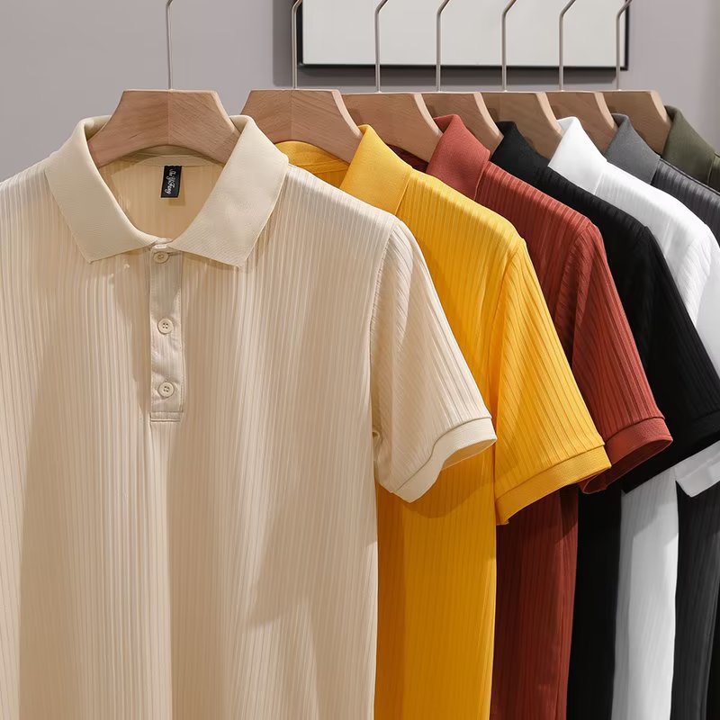 INSTOCK-Slim-Fit Men's Polo Shirt – Summer 2025 Collection