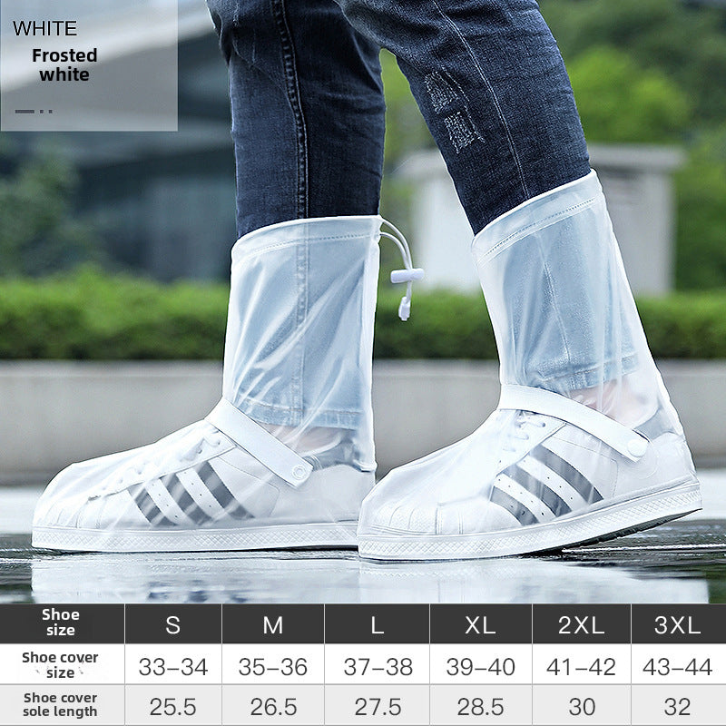 Waterproof Rain Shoe Covers – Reusable PVC Non-Slip