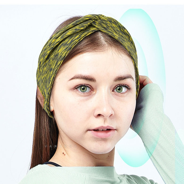 Bluetooth Headscarf Headband with Wireless Earphones for Calls
