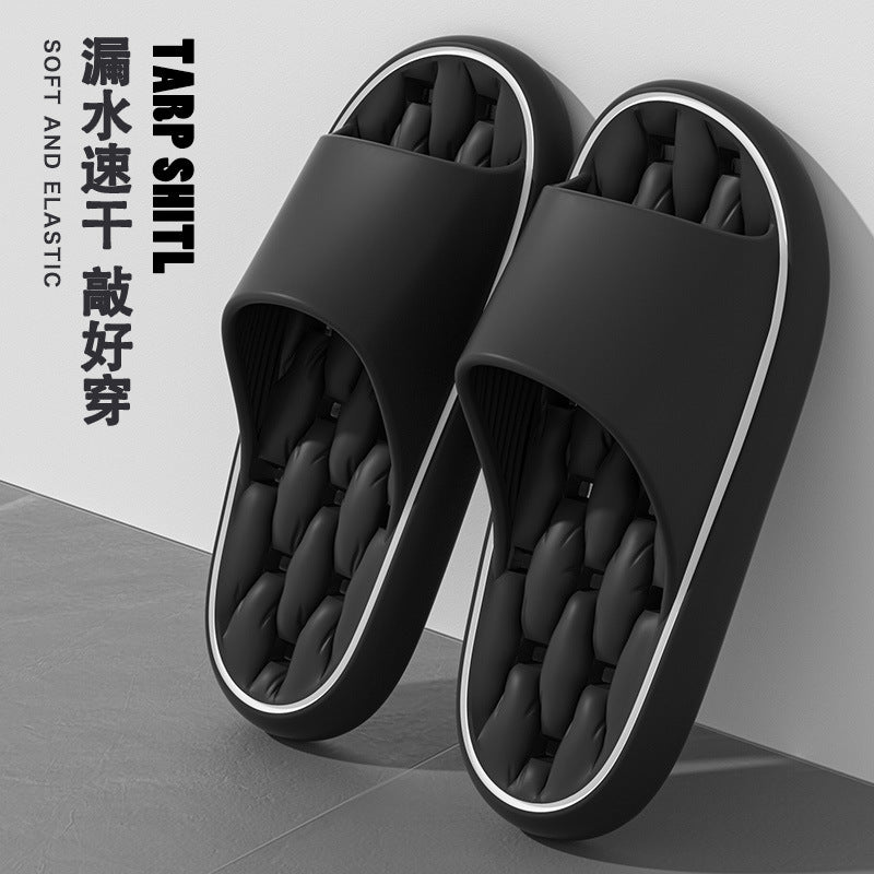 Unisex Quick Dry Non Slip Bathroom Slide Slippers