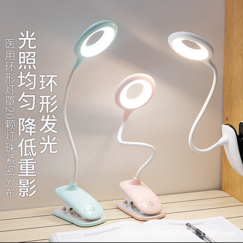 LED Rechargeable Dimmable Desk Lamp – Dual-Purpose Reading &