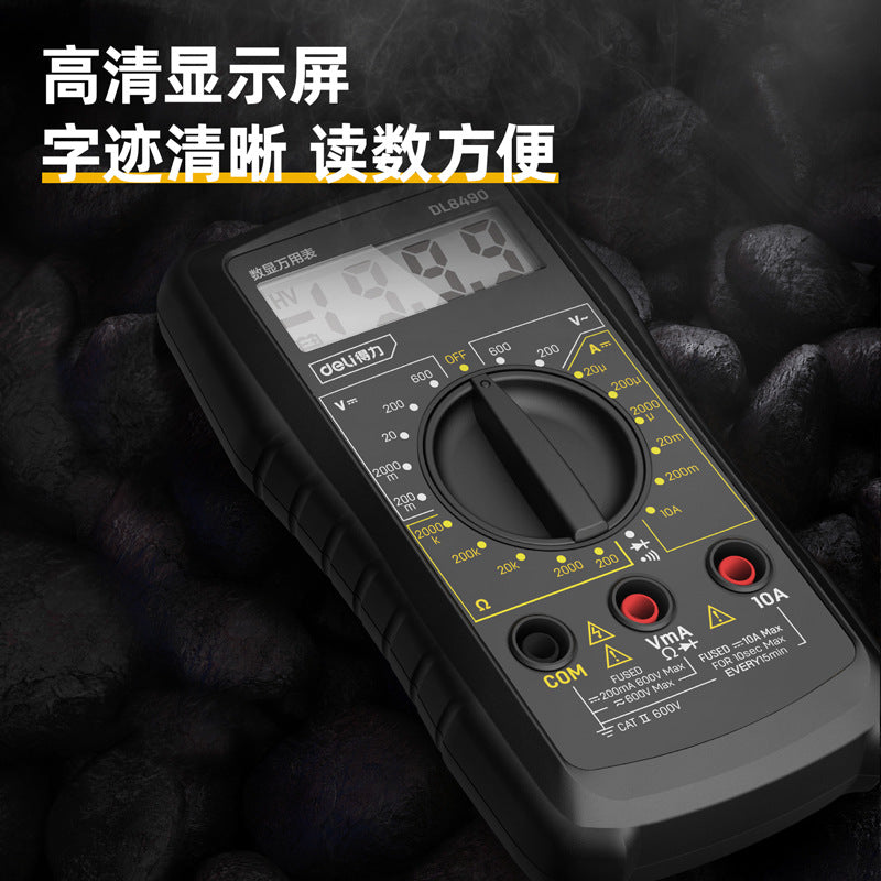 Deli DL8490 Digital Multimeter Universal Electrical Meter