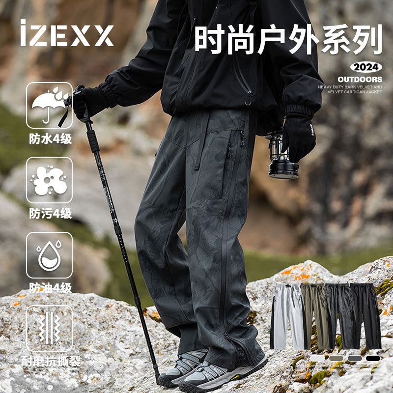 STOCK-IZEXX Waterproof Men's Cargo Outdoor Pants Nepal