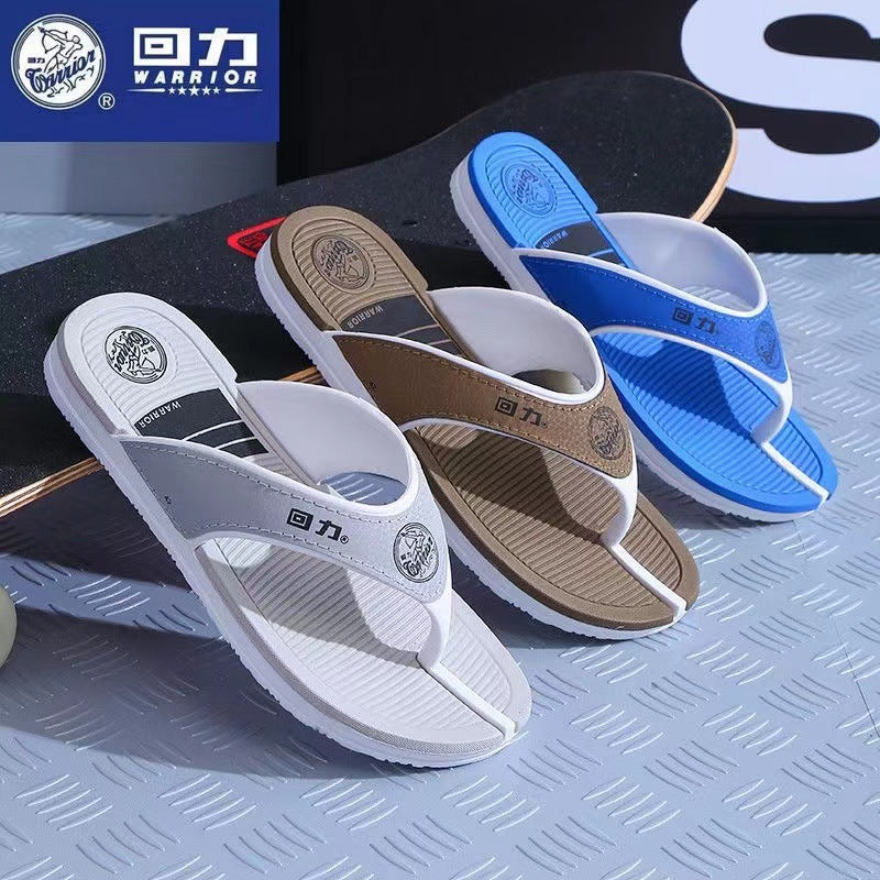 STOCK-Men’s Non-Slip Summer Flip-Flops Thick Sole