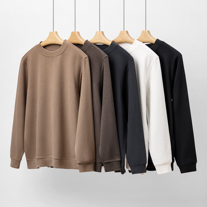 Men’s Vintage Twill Loose Long Sleeve Sweatshirt