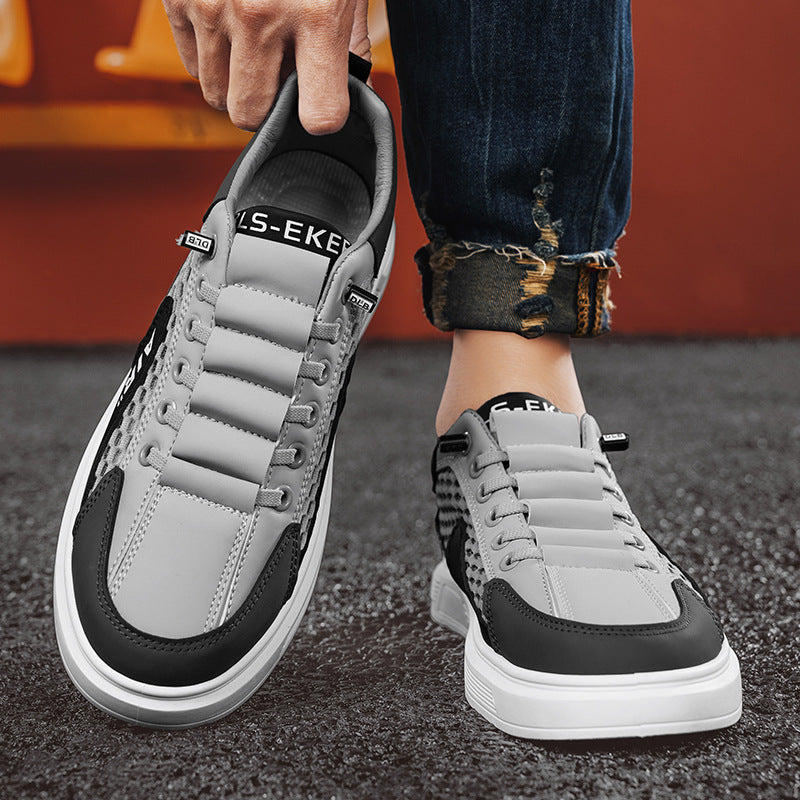 Breathable Korean Low-Top Sneakers – Summer Casual
