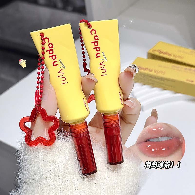 Cappuvini Milk Velvet Yellow Lip Glaze