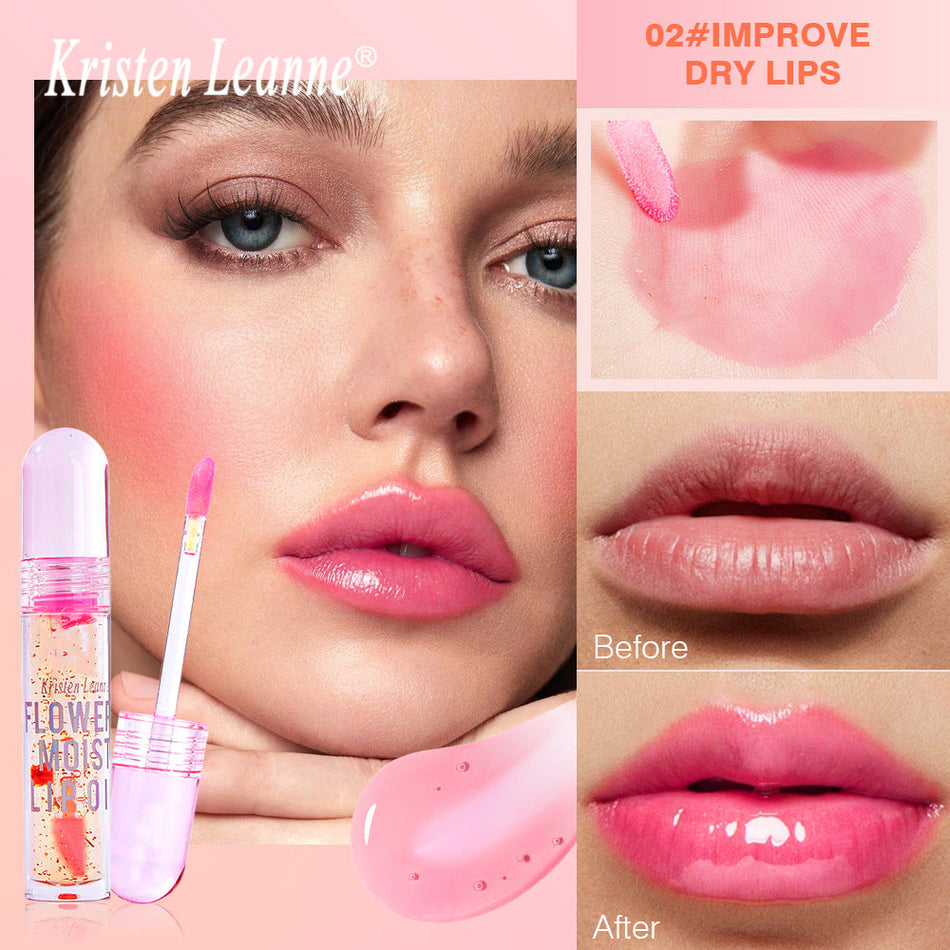 Kristen Leanne Petal Temperature Changing Water Gloss Lip Glaze