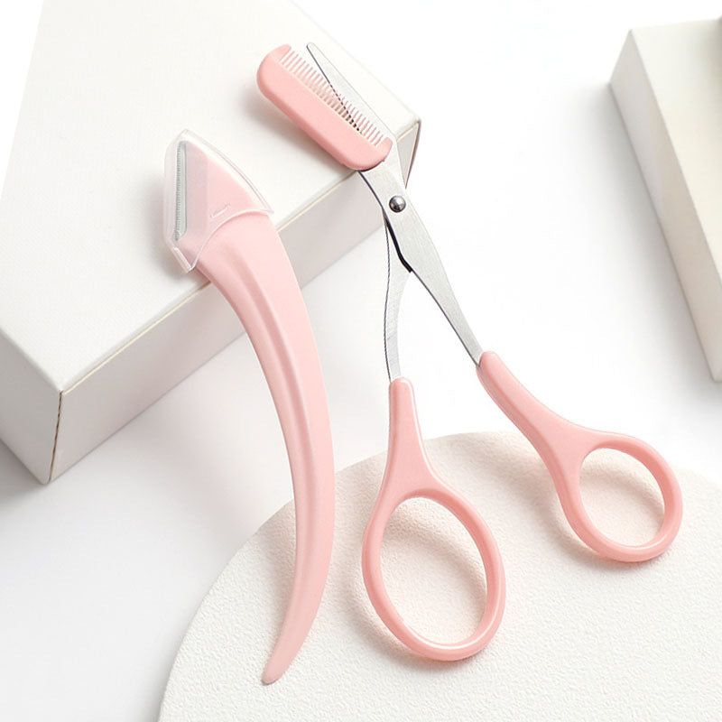 Eyebrow Trimmer with Comb – Beginner-Friendly Safety Tool