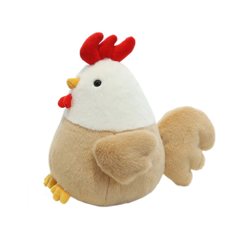 Cute Plush Chicken Doll Soft Sleeping Pillow for Kids