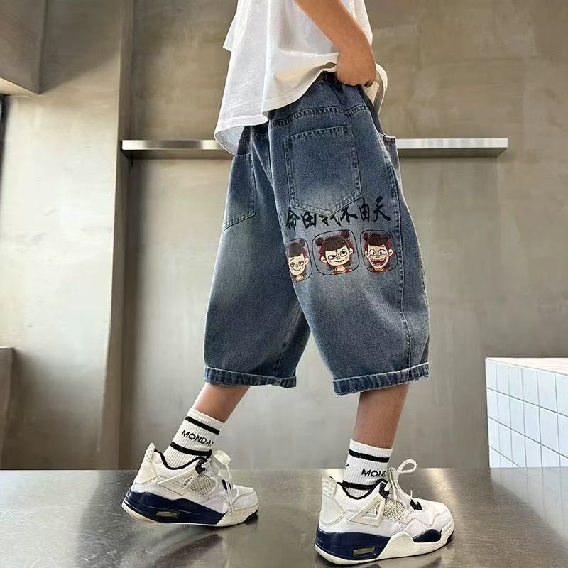 Boys’ Summer Denim Shorts – Cool & Casual