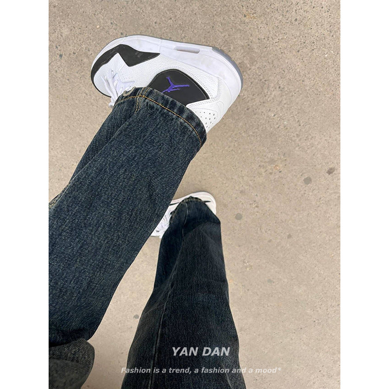 INSTOCK-Retro Spliced Flared Jeans | High Street Men’s Style