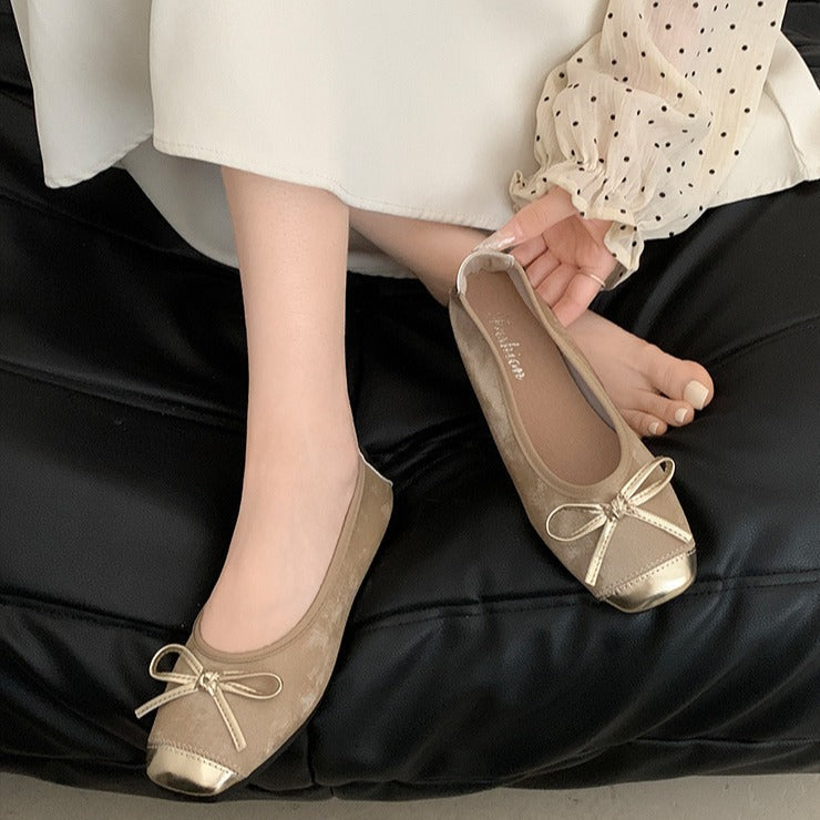 INSTOCK-French Square Toe Sandal
