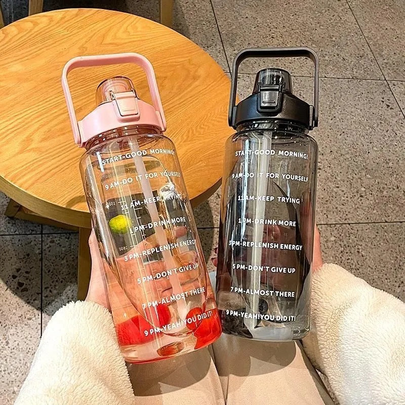Large Capacity Ins Style Leak-Proof Sports Water Cup