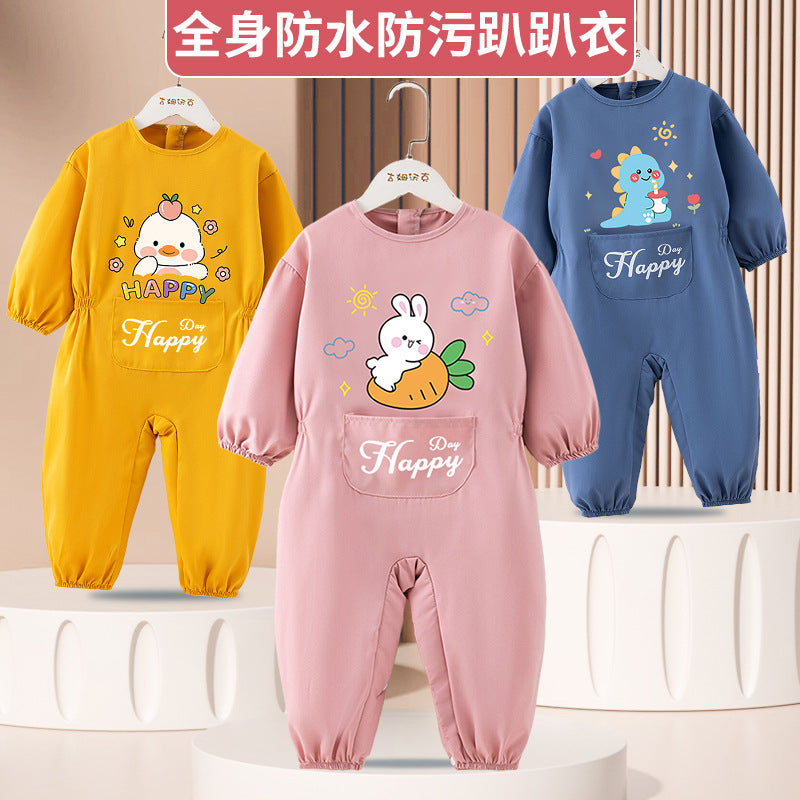 Baby Autumn Winter Crawling Suit One Piece Protective WearXL