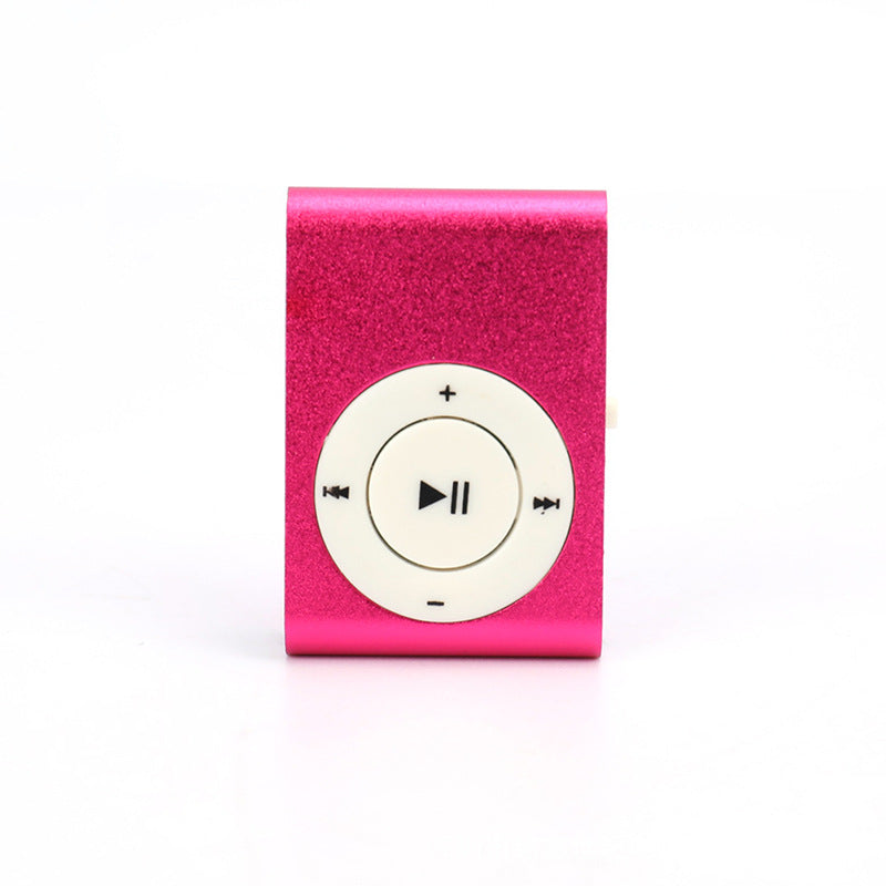 Metal Clip MP3 Music Player for Students and Sports Use