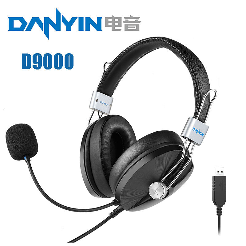 D9000 Wired USB Headset Type-C for Study & Audio